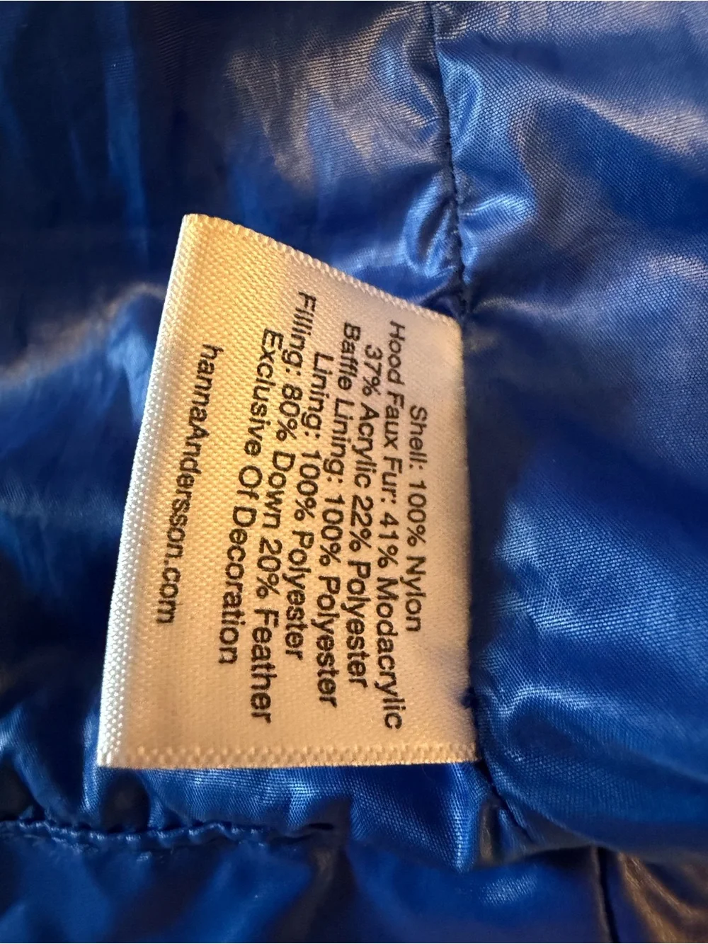 Hanna Andersson insulated puffer